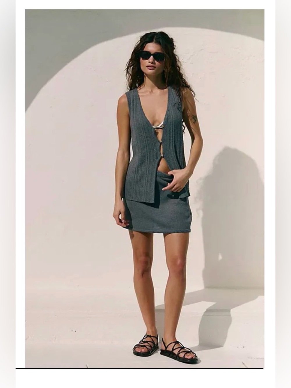 Free People Beach Rhea Sweater Set